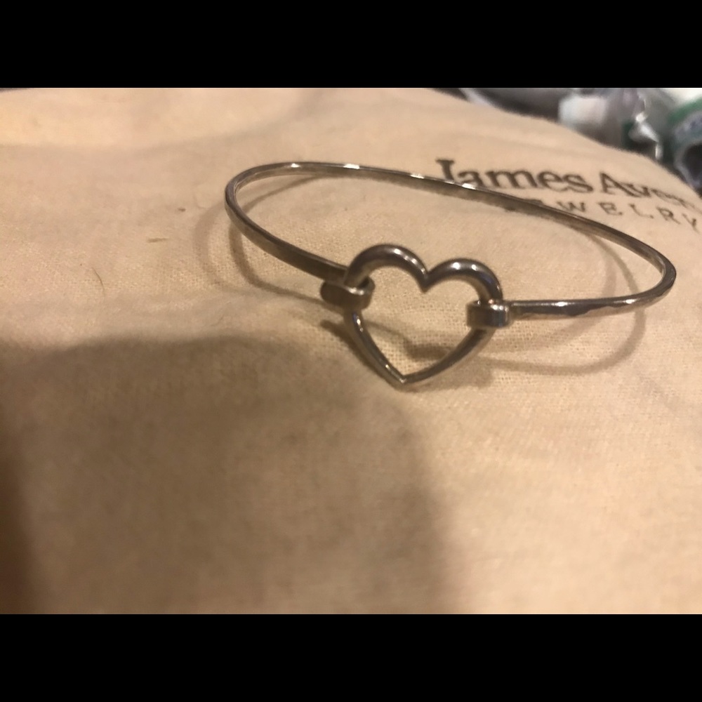 James Avery Heart Hook-On Bracelet
